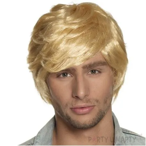 peruka party meska blond boland