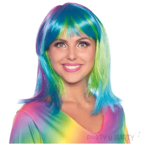 peruka party neon folat