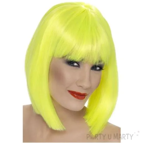 peruka party neon zolta smiffys