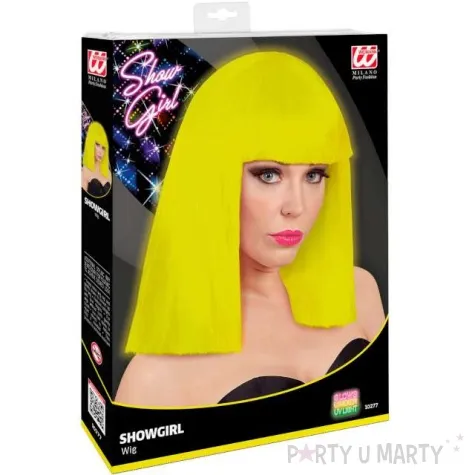 peruka party neon zolta widmann