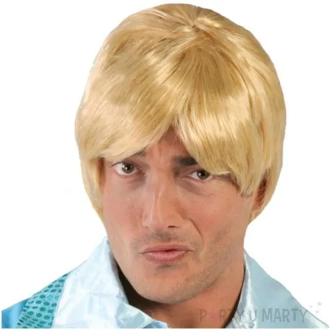 peruka party niesmialy romek blond guirca