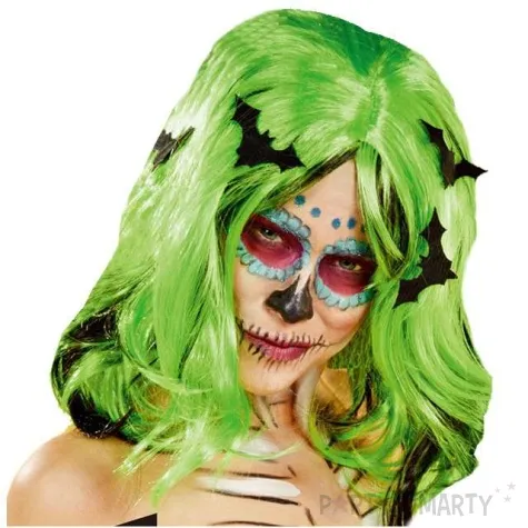 peruka party nietoperze zielona maxx10group