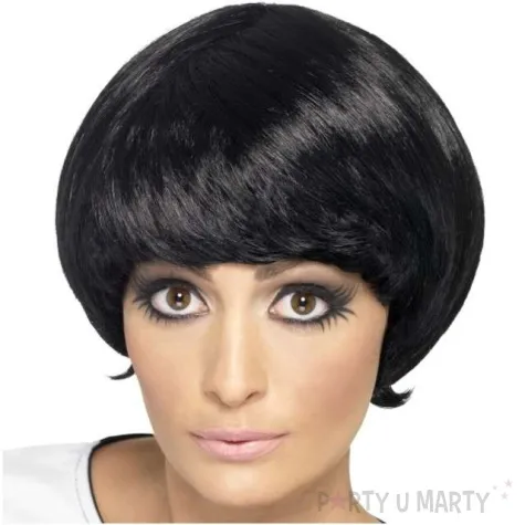 peruka party psychodeliczny bob czarna smiffys