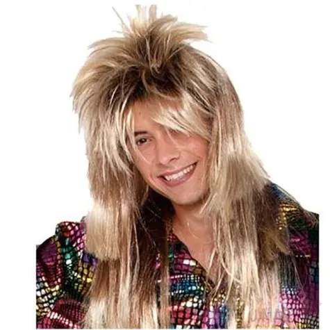 peruka party punk blond fyasa