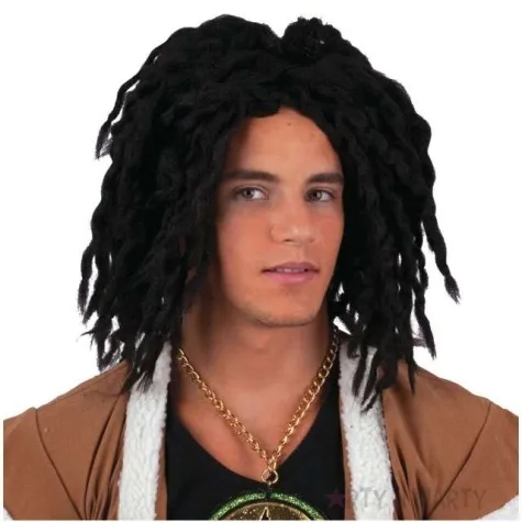 peruka party rasta jamal czarna funnyfashion