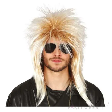 peruka party rock star blond guirca