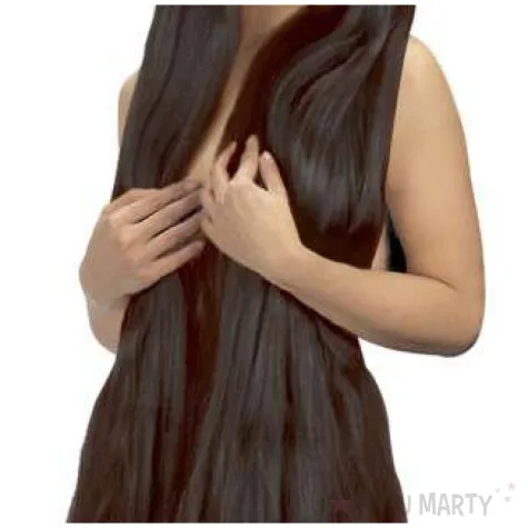 peruka party roszpunka czarne widmann