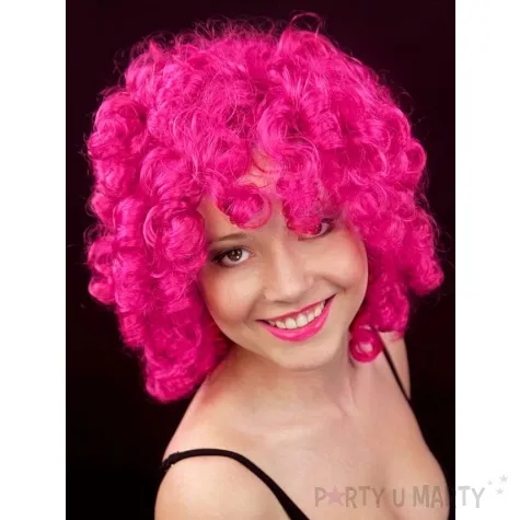 peruka party rozowa chili 1 szt
