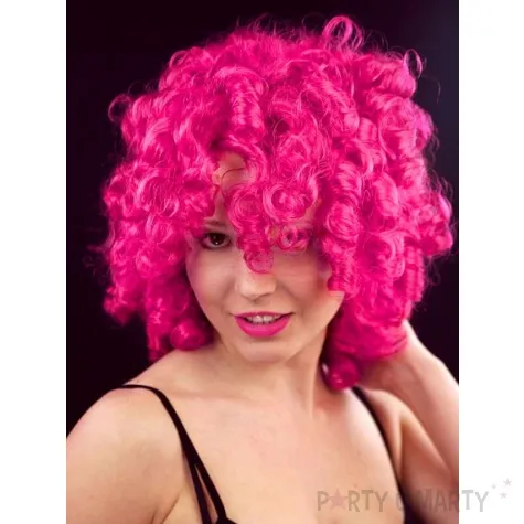 peruka party rozowa chili 1 szt