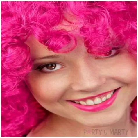 peruka party rozowa chili 1 szt