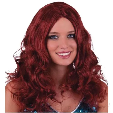 peruka party sabrina brazowa funnyfashion