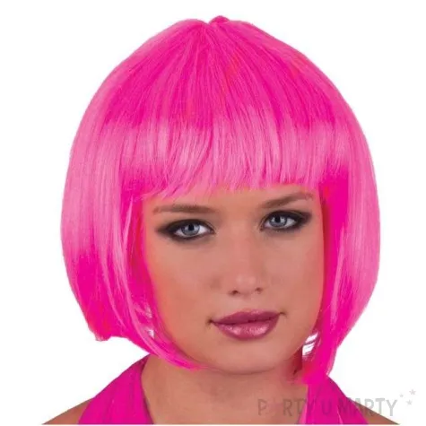 peruka party sexy holly fuksja funnyfashion