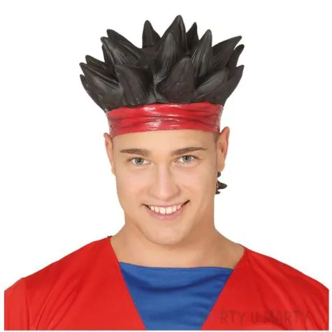 peruka party son goku czarny guirca