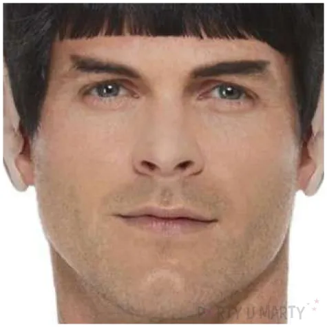 peruka party spock czarna smiffys