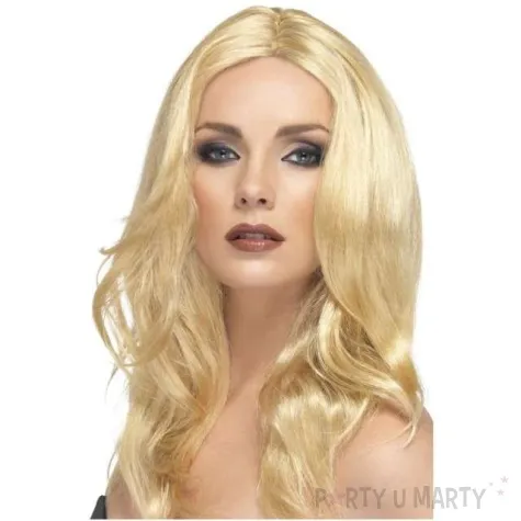 peruka party supergwiazda blond smiffys