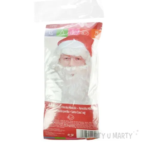 peruka party swiety mikolaj bialy arpex