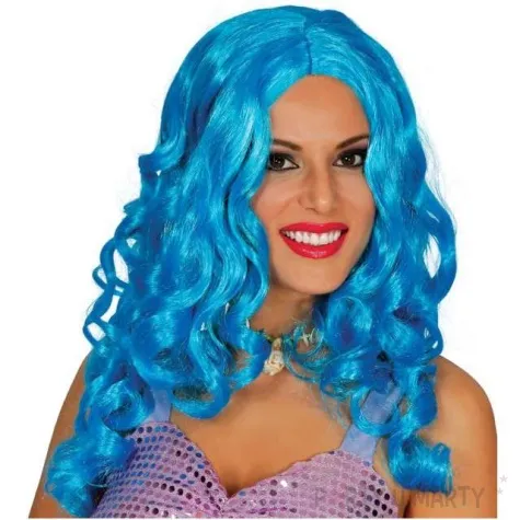 peruka party syrena marina niebieska guirca