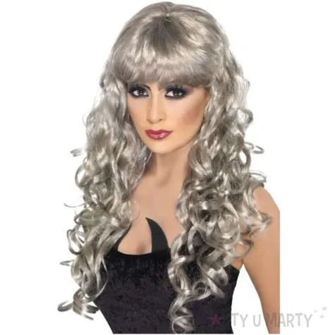 peruka party syrena srebrna smiffys