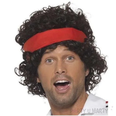 peruka party tenisista brazowe smiffys