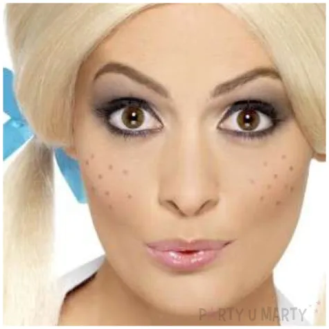 peruka party uczennica blond smiffys