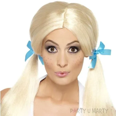 peruka party uczennica blond smiffys