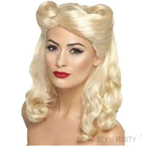 peruka party victory rolls blond smiffys