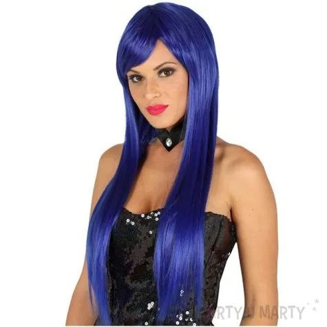 peruka party wendy long granatowa guirca