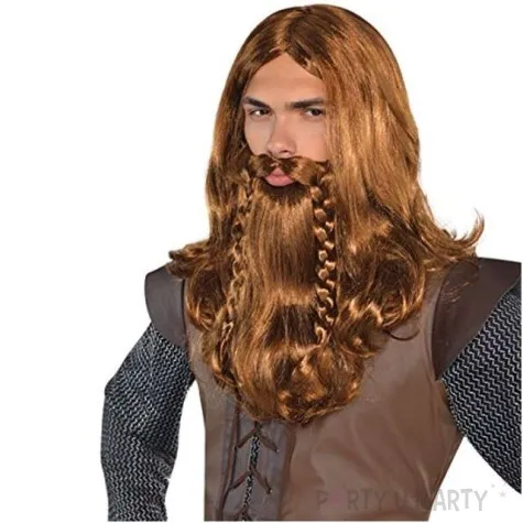 peruka party wiking z wasami amscan