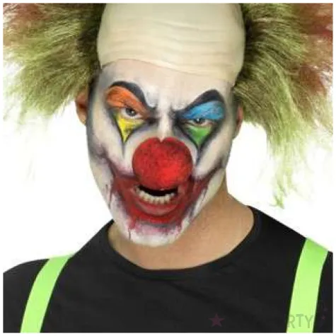 peruka party zlowrogi klaun zielona smiffys