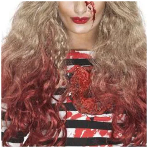 peruka party zombie blondyna blond smiffys