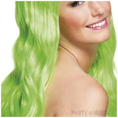peruka syrena zielona limonkowa boland