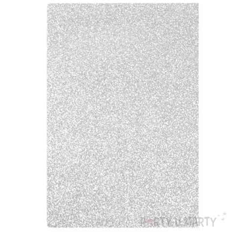 pianka brokat classic srebrna 20x30 cm czakos