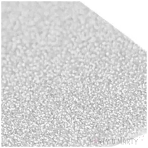 pianka brokat samoprzylepna srebrna czakos 21 x 30 cm