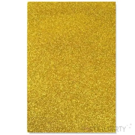 pianka brokat samoprzylepna zlota czakos 21 x 30 cm