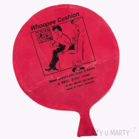 pierdzaca poduszka whoopee cushion malinowa ptitclown