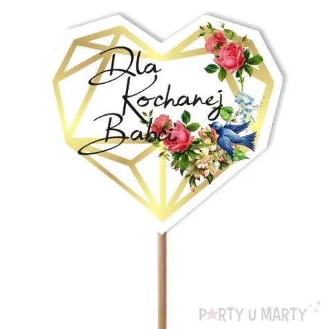 pik ozdobny dla kochanej babci 24 cm