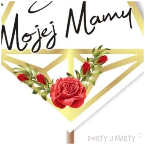 pik ozdobny dla mojej mamy 24 cm