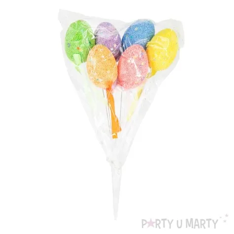 pik ozdobny jajka pisanki partypal 22 5 cm 6 szt