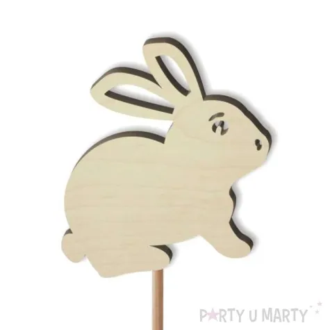 pik ozdobny kroliczek kicek drewno 23 cm