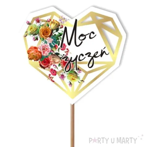 pik ozdobny moc zyczen 24 cm