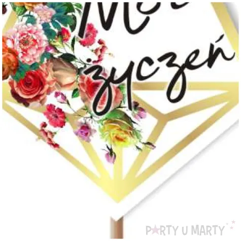 pik ozdobny moc zyczen 24 cm