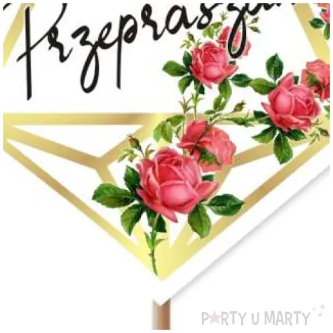 pik ozdobny przepraszam 24 cm