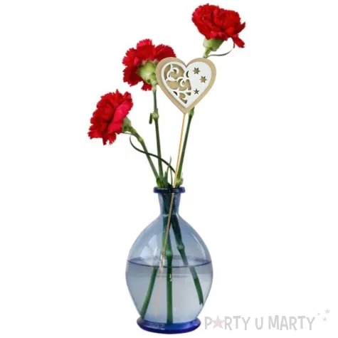 pik ozdobny serce rzezbiony arpex 28 cm