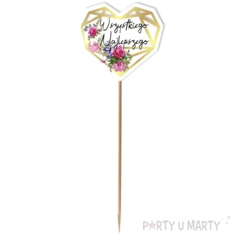 pik ozdobny wszystkiego najlepszego 24 cm