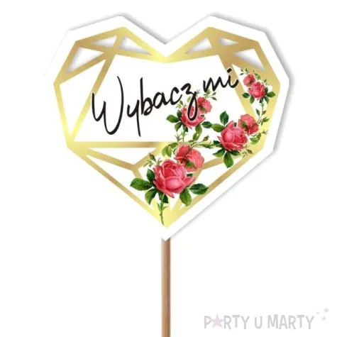 pik ozdobny wybacz mi 24 cm