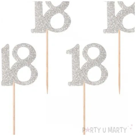 pikery 18 urodziny classic srebrne godan