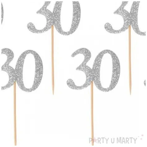 pikery 30 urodziny classic srebrne godan