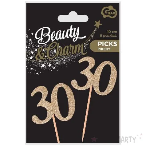 pikery 30 urodziny classic zlote godan