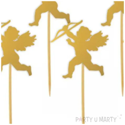 pikery amor z lukiem zlote 6 szt