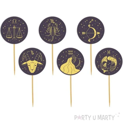 pikery andrzejki astro zodiak cz 2 mix 6 szt